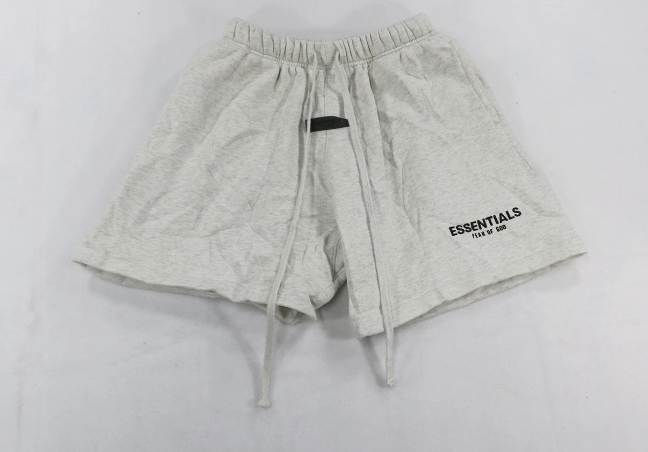 Fear of God Essentials Drawstring Waistband Fleece Sweatshorts Kids Size 12