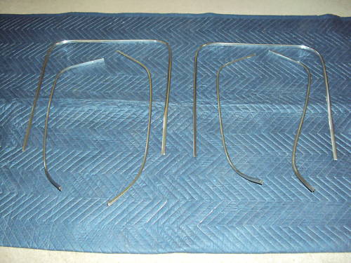66 67 Chevelle SS Malibu GTO Lemans Tempest Caprice Biscayne Impala Seat Chrome