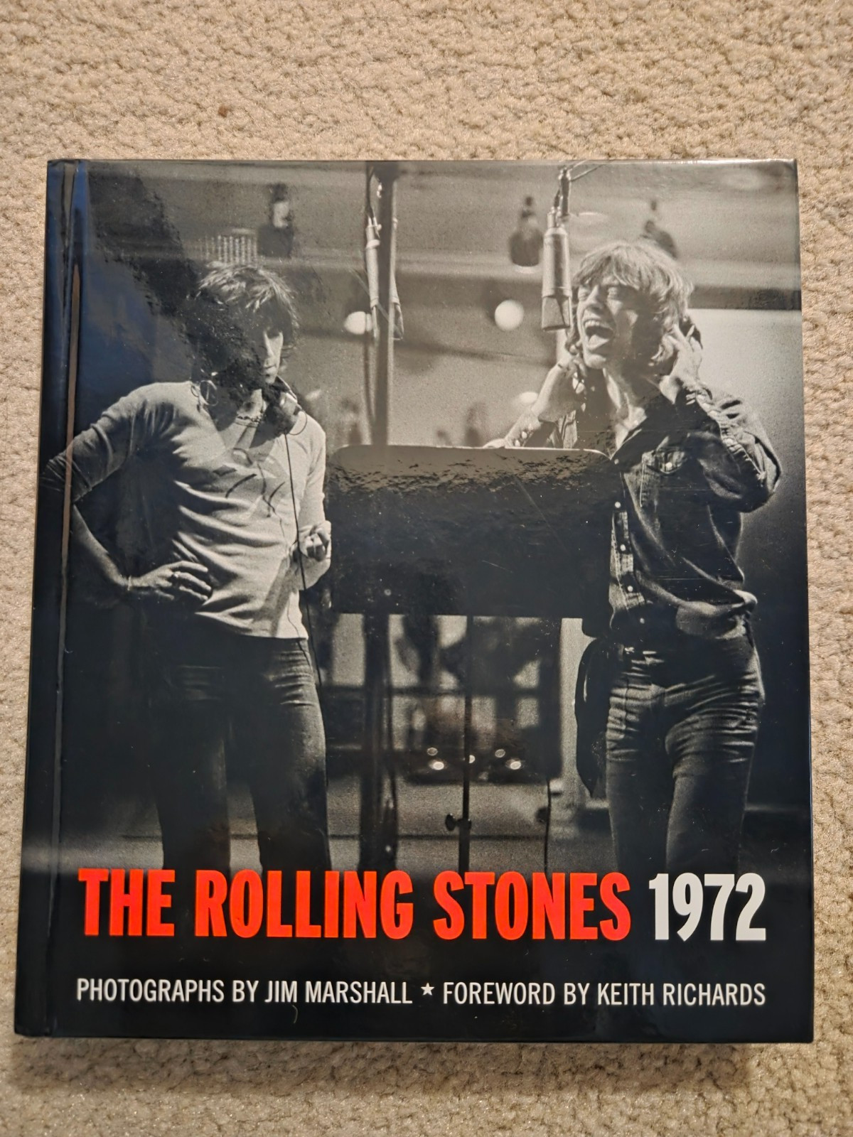 The Rolling Stones 1972 Photographs by Jim Marshall Hardcover VGC