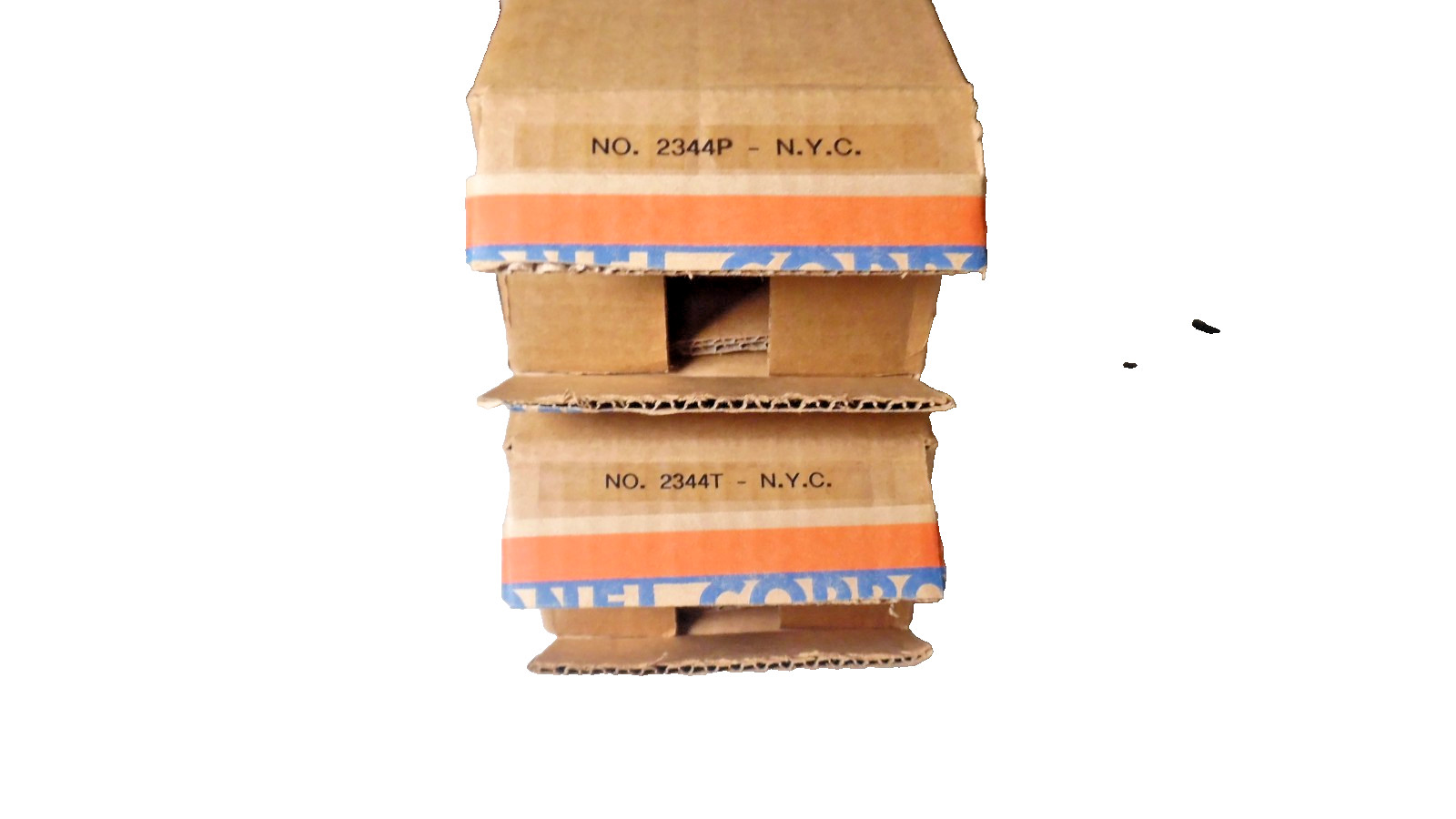 Lionel 2344 New York Central Diesel Engine Boxes w/Liners Reproduction Boxes 2 P