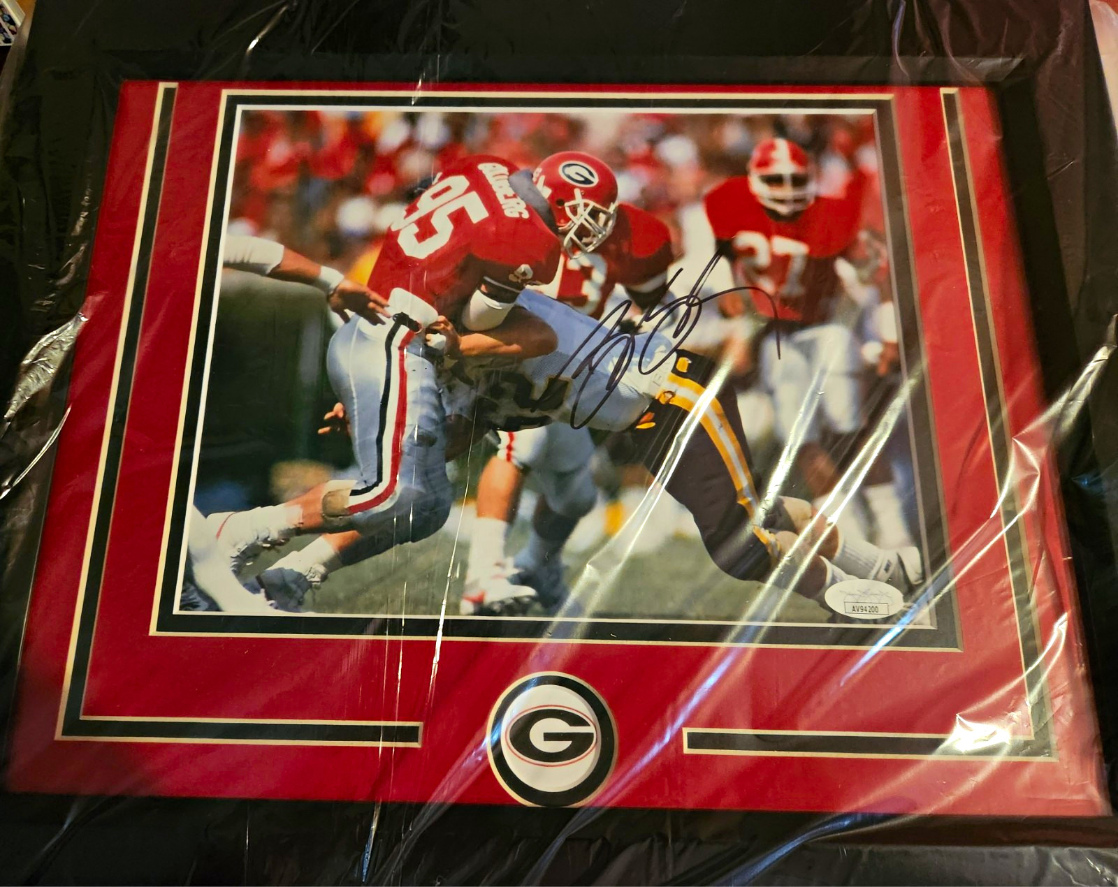 WWE WCW GEORGIA BULLDOG SIGNED 8X10 BECKETT CERTIFIED BILL GOLDBERG WWE WCW GEORGIA BULLDOG SIGNED 8X10 BECKETT CERTIFIED BILL GOLDBERG