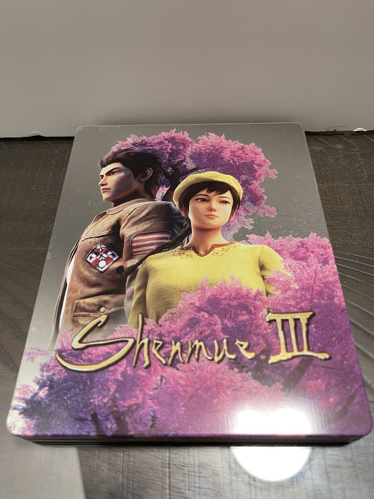 Shenmue 3 III Steelbook Case Shenmue 3 III Steelbook Case