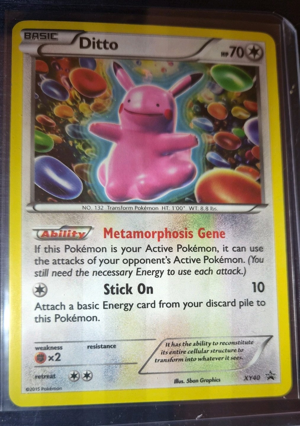 Ditto XY40 XY Holo Moderately Played
