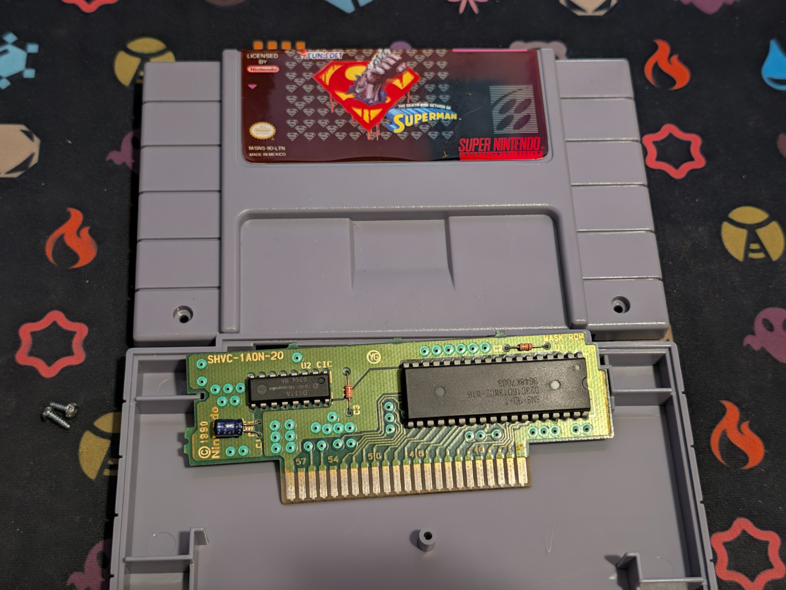 Death and Return of Superman (Super Nintendo Entertainment System, 1994) Death and Return of Superman (Super Nintendo Entertainment System, 1994)