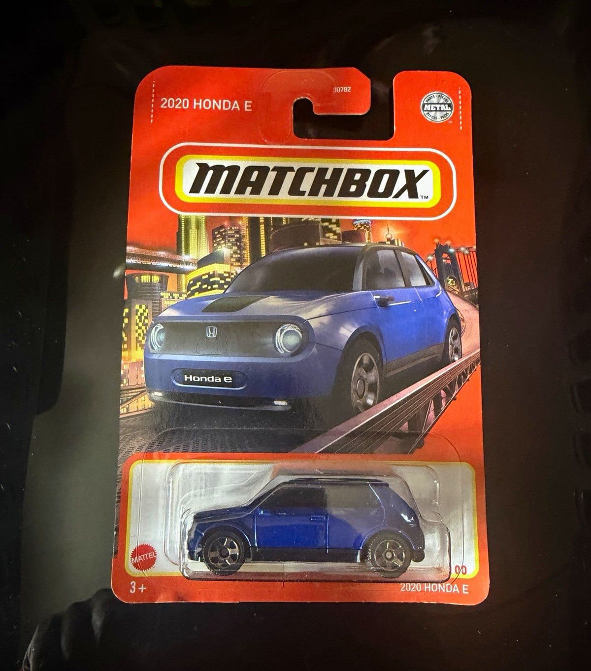 Matchbox 2020 Honda e 1:64 Diecast Car Blue/Black Unopened Box Matchbox 2020 Honda e 1:64 Diecast Car Blue/Black Unopened Box
