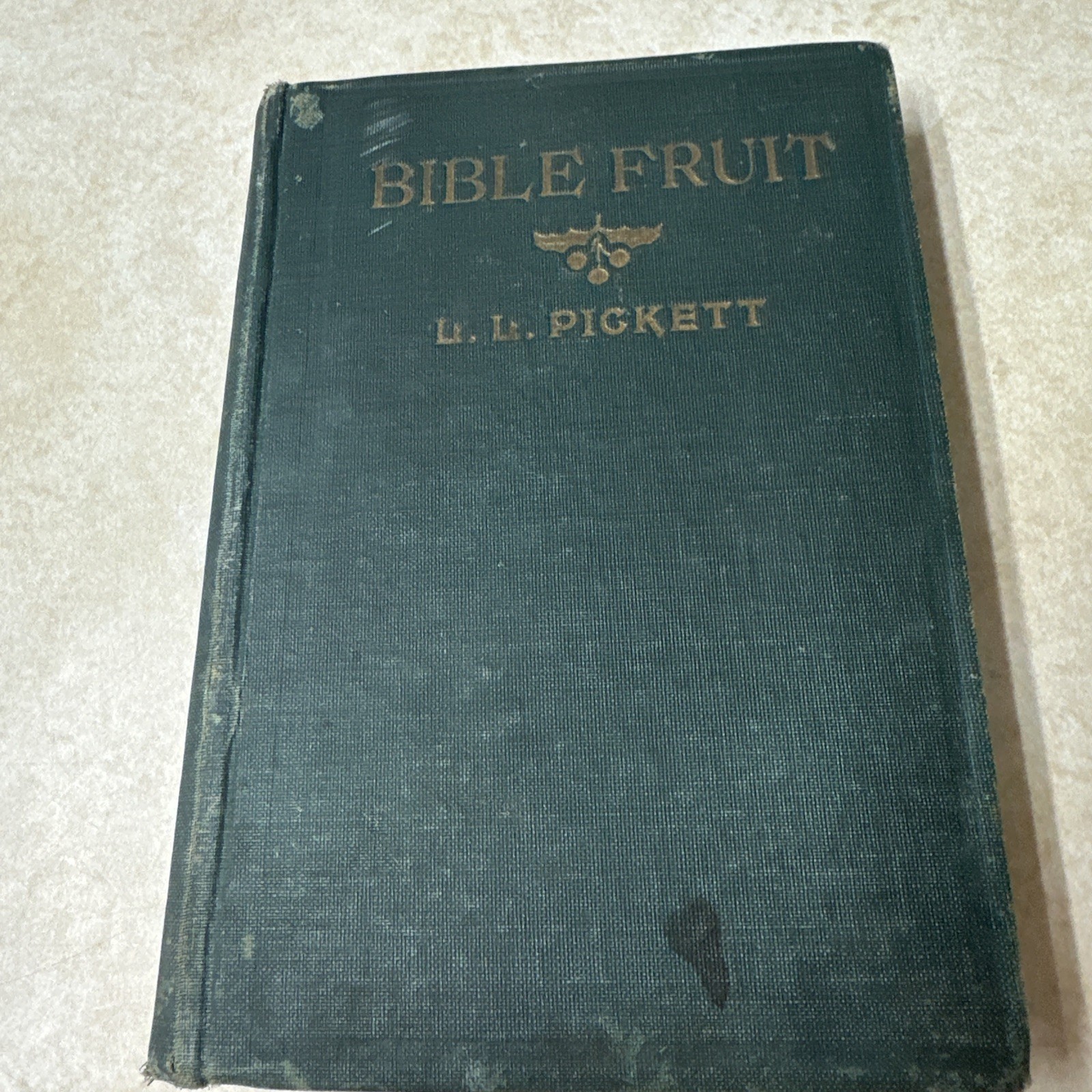 Antique 1899 BIBLE FRUIT Series of Bible Readings L L Pickett Holiness 1st Ed
