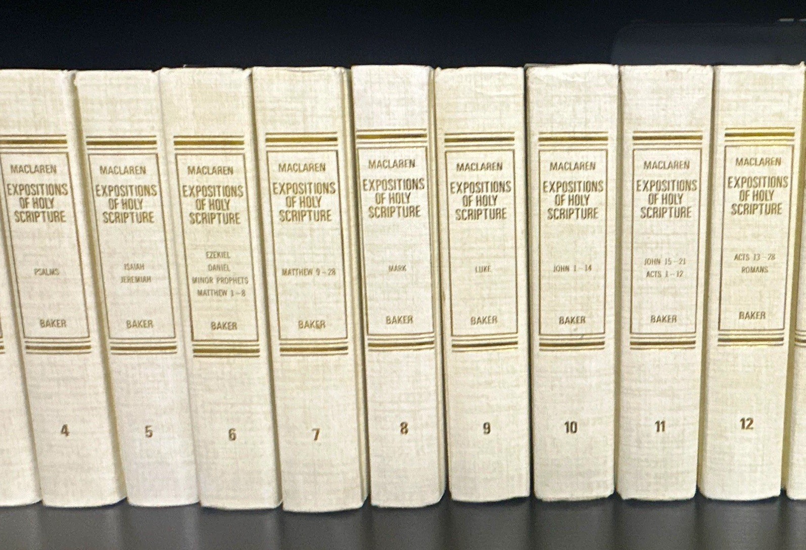 Alexander Maclaren Expositions of Holy Scripture Full Set HC Baker 1970 Nice