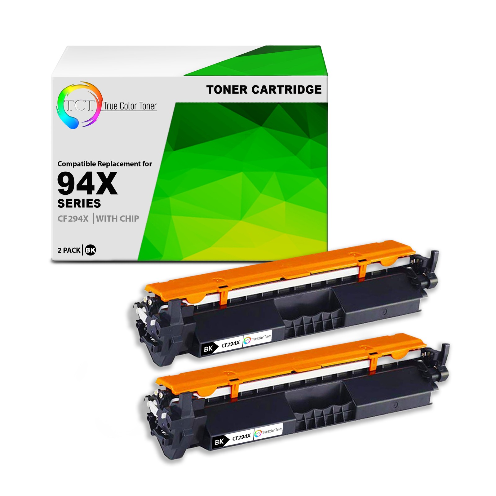 2Pk TCT Premium For HP 94X CF294X M118 M148HY Black Compatible Toner Cartridge