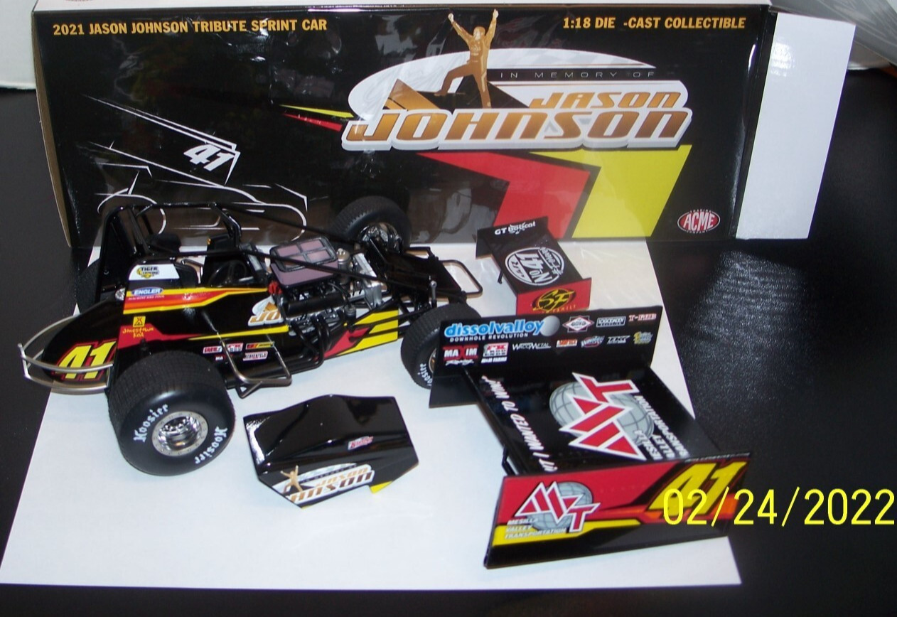 Jason Johnson #41  FOREVER TRIBUTE  1/18  