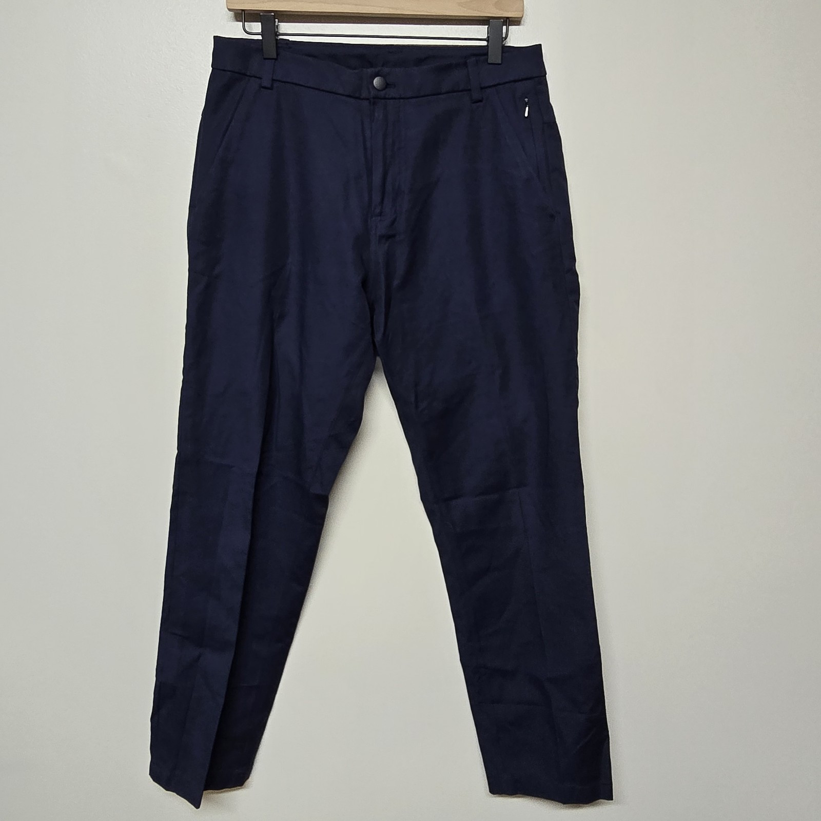 Lululemon Commission Pant Classic Swift Cotton Navy Men\'s 32x29 Performance