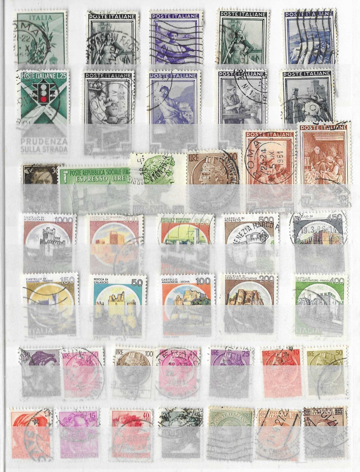 Italy. Collection 260318#40 (U, see scan). Good stamps, best price