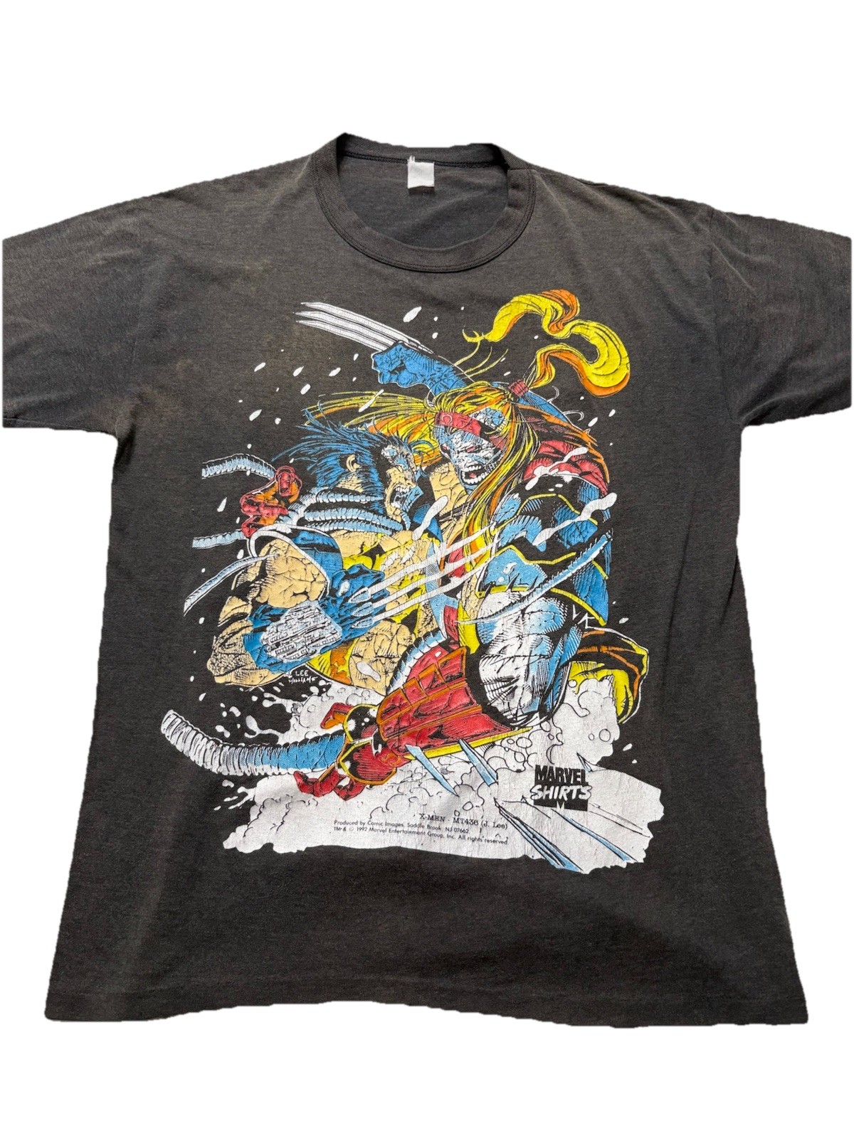 Vintage 1992 Marvel Comic Images Wolverine vs Omega-Red X-Men Sz Large Shirt Vintage 1992 Marvel Comic Images Wolverine vs Omega-Red X-Men Sz Large Shirt