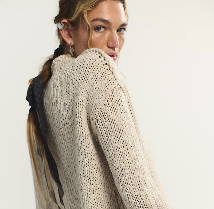 FREE SHIPING Authentic FREE PEOPLE Opal Rollneck Knit Sweater NO IMPORT FEE