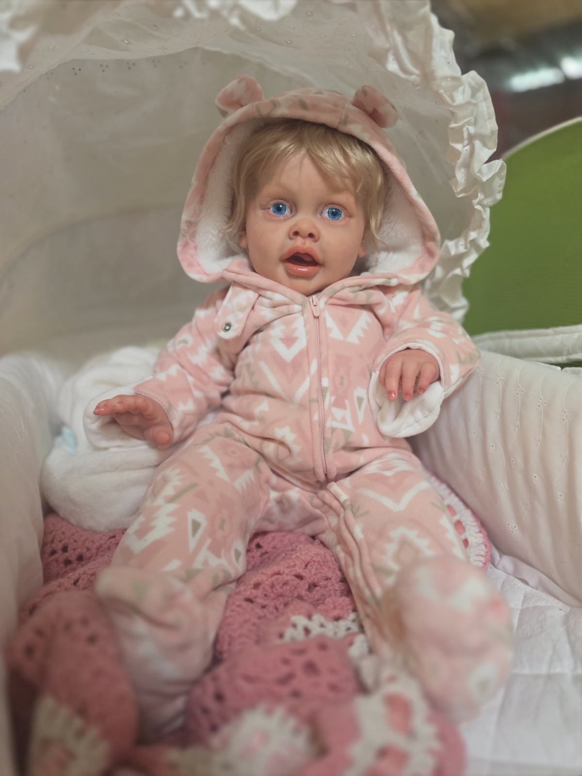 HUGE Baby Toddler Reborn BonniJo By Natali Blick SOLE COA Lifelike Doll 