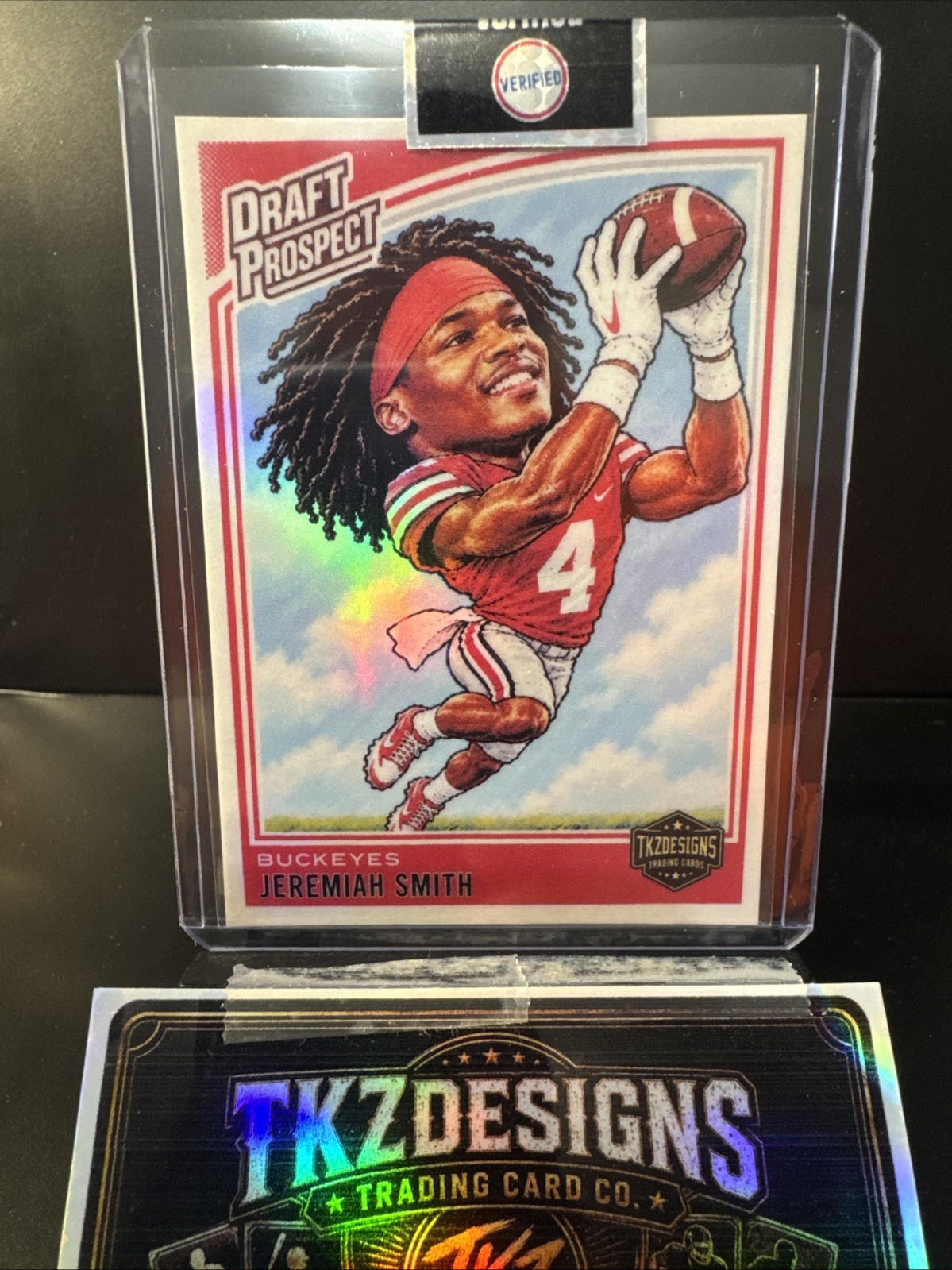 2026 Tkzdesigns Ohio State Buckeyes Draft Prospect Jeremiah Smith DP1 /50