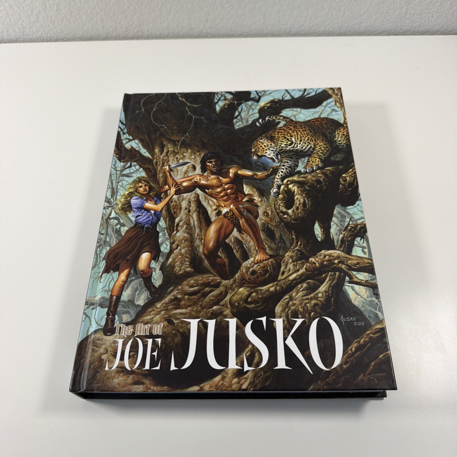 The Art of Joe Jusko  Conan Vampirella Tarzan Marvel Hardcover Book New Rare