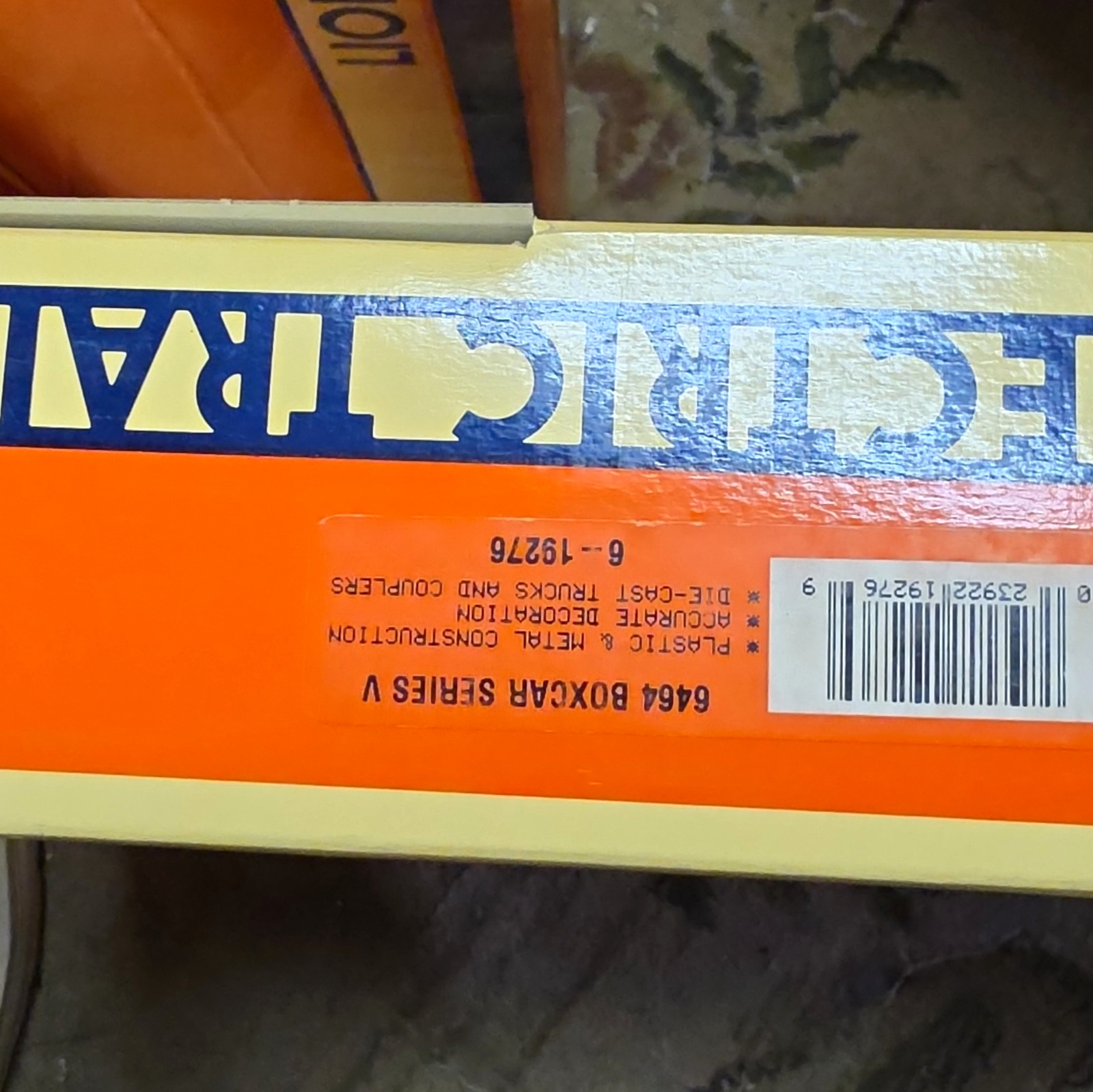 Lionel O Gauge Conrail 6464 Box Car Series V Freight Car 6-19276 Lionel O Gauge Conrail 6464 Box Car Series V Freight Car 6-19276