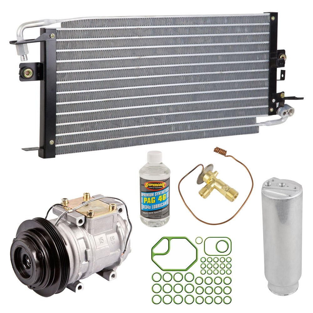 For Toyota Pickup 1989-1994 A/C Kit w/ AC Compressor Condenser & Drier For Toyota Pickup 1989-1994 A/C Kit w/ AC Compressor Condenser & Drier