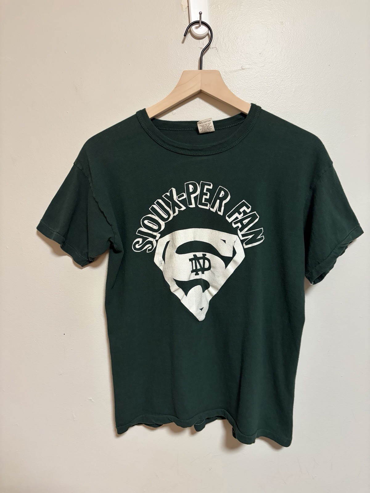 Vintage 70s Forest Green Russell Athletic Graphic Cotton T Shirt Size Large USA Vintage 70s Forest Green Russell Athletic Graphic Cotton T Shirt Size Large USA