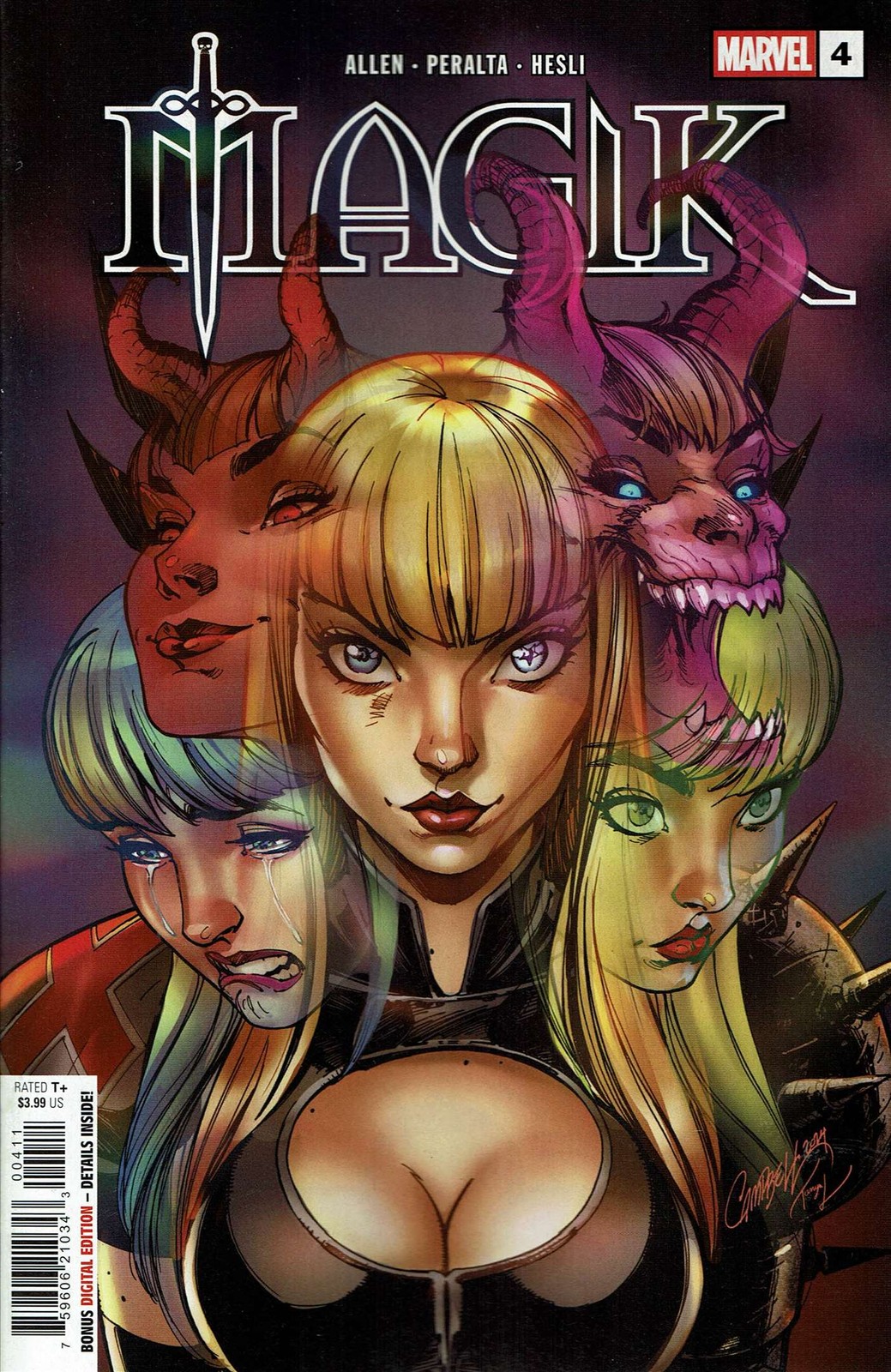 Magik (3rd Series) #4 VF/NM; Marvel | J. Scott Campbell - w/Bag+Board