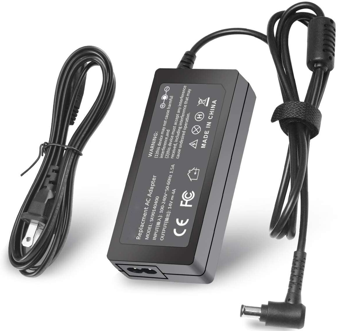 56W 14V 4A Power Supply Adapter for Samsung SyncMaster LED TV Monitor UN22F5000