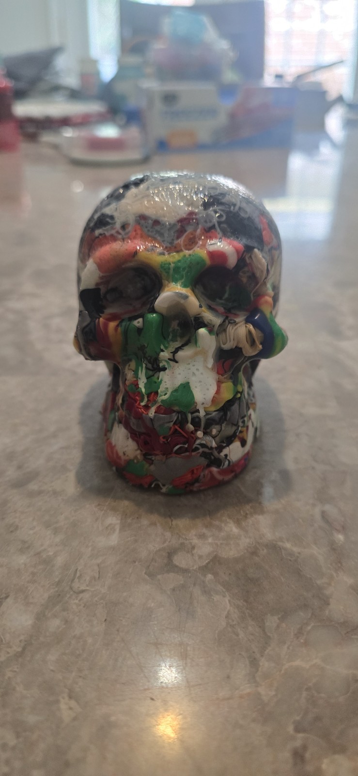 Large Skull Made Of The Poop Of A Bambu Large Skull Made Of The Poop Of A Bambu