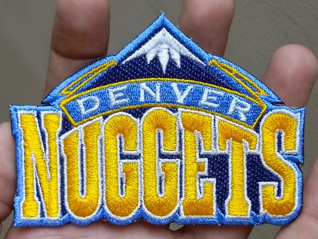 Denver Nuggets NBA Team Logo Iron On Patch - Sew Patch - Embroidered Patch Denver Nuggets NBA Team Logo Iron On Patch - Sew Patch - Embroidered Patch