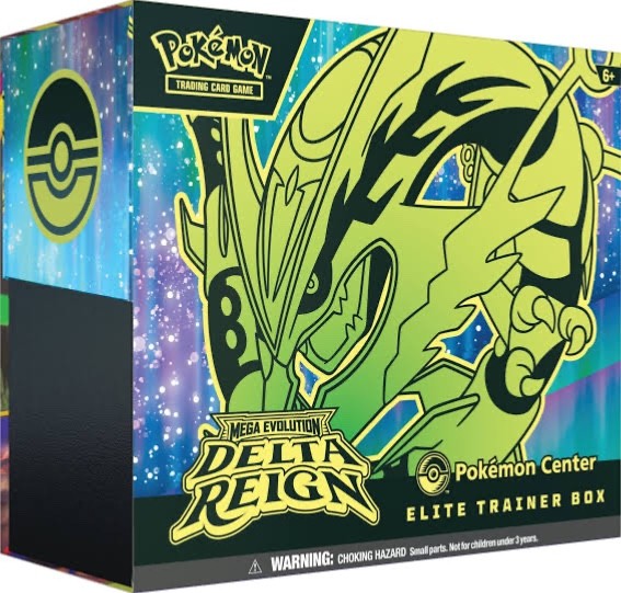 Pokemon Delta Reign Pokemon Center ETB Elite Trainer Box (PRESALE Ships 11/6) Pokemon Delta Reign Pokemon Center ETB Elite Trainer Box (PRESALE Ships 11/6)