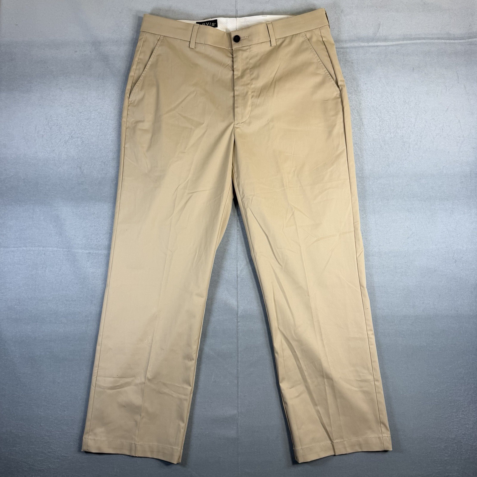 Orvis Chino Pants Mens 34 Tan Most Comfortable Pant Flat Front Straight Leg NWT Orvis Chino Pants Mens 34 Tan Most Comfortable Pant Flat Front Straight Leg NWT