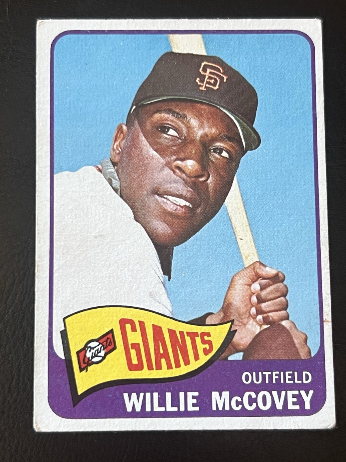 1965 Topps #176 Willie McCovey Giants HOF 521 HR Vintage Baseball Card