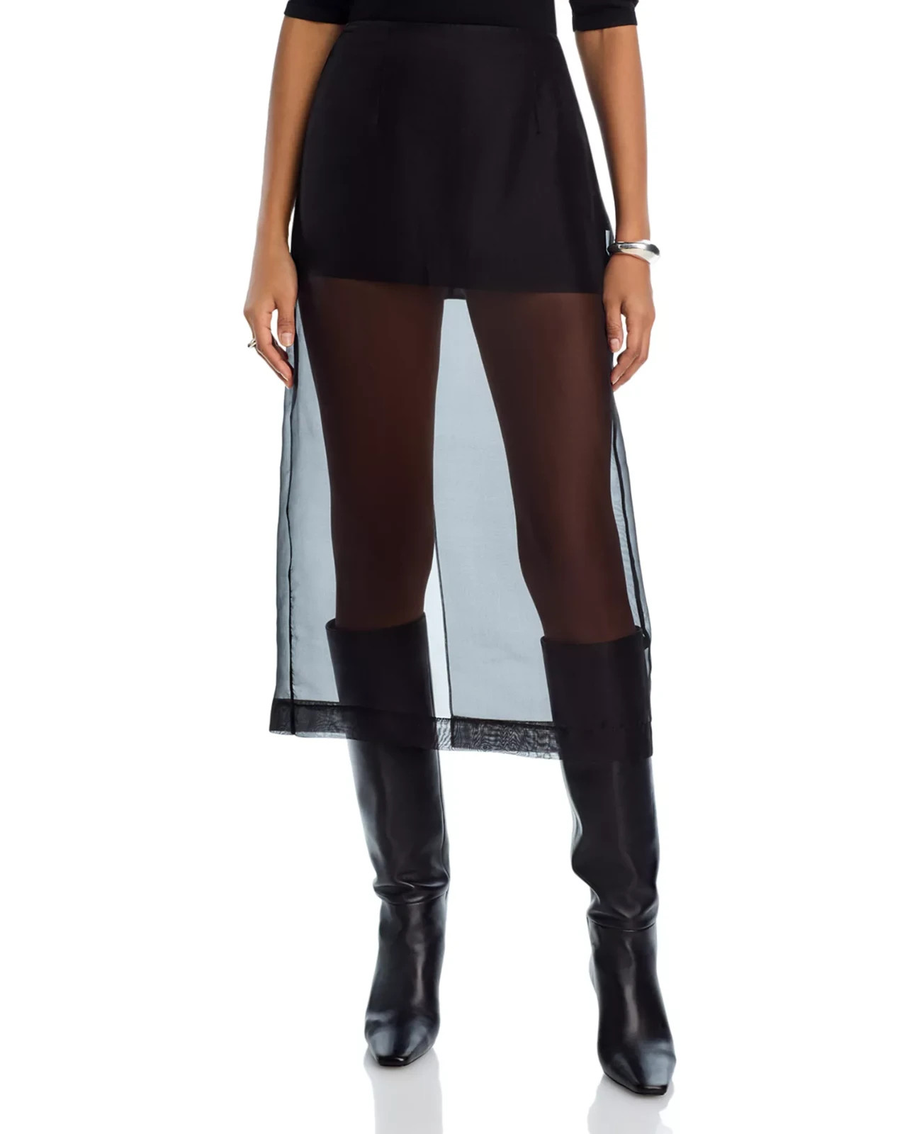 Frame the Silk Organza Skirt MSRP $498