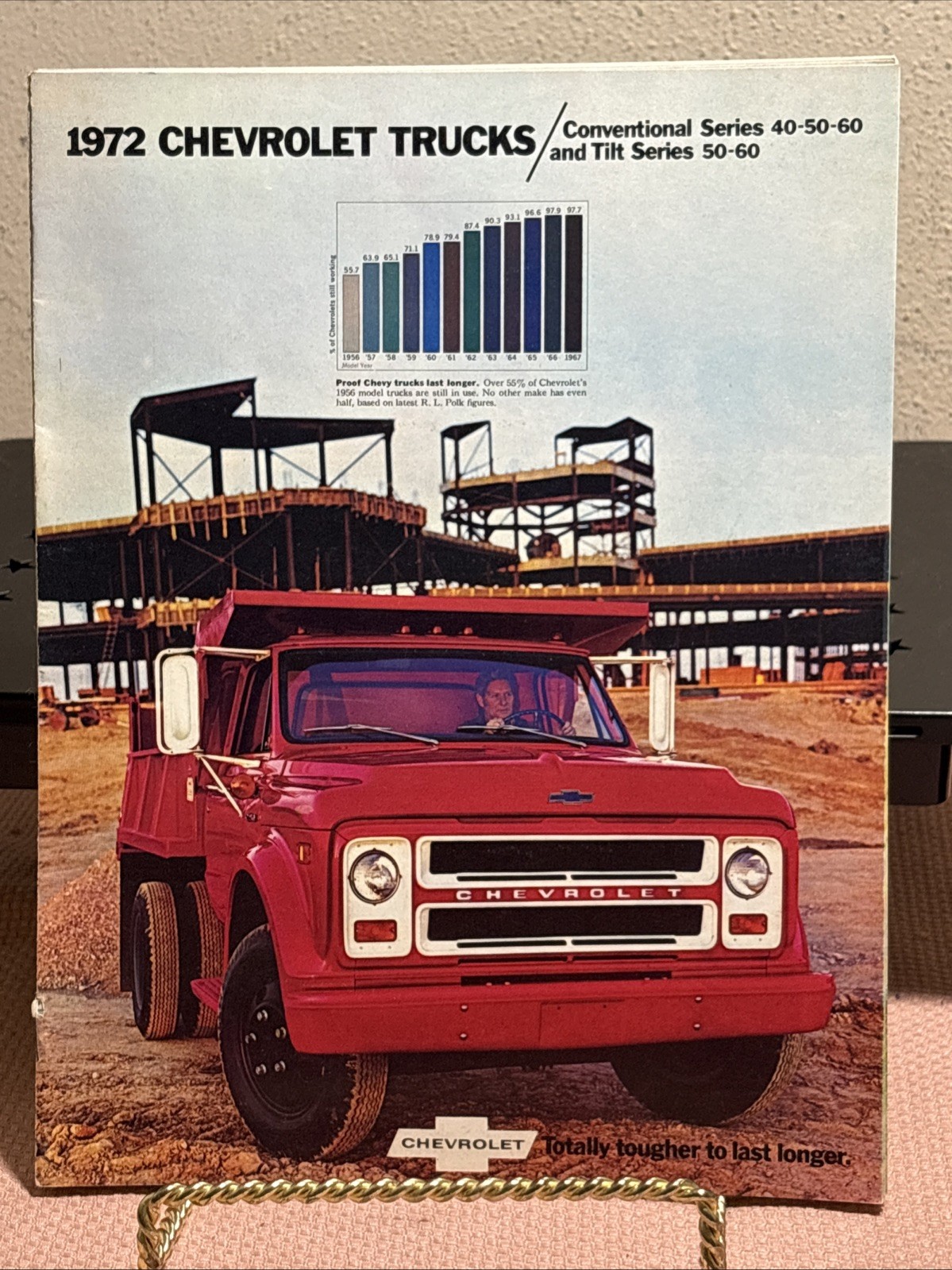 Vintage 1972 Chevrolet Trucks Series 40 50 60 &Tilt Series 50 60 Sales Brochure Vintage 1972 Chevrolet Trucks Series 40 50 60 &Tilt Series 50 60 Sales Brochure
