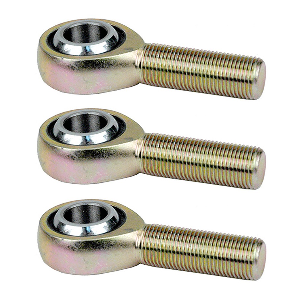 Qty 3: 18 Male Rod End Fits Bobcat Replaces 2188142-01