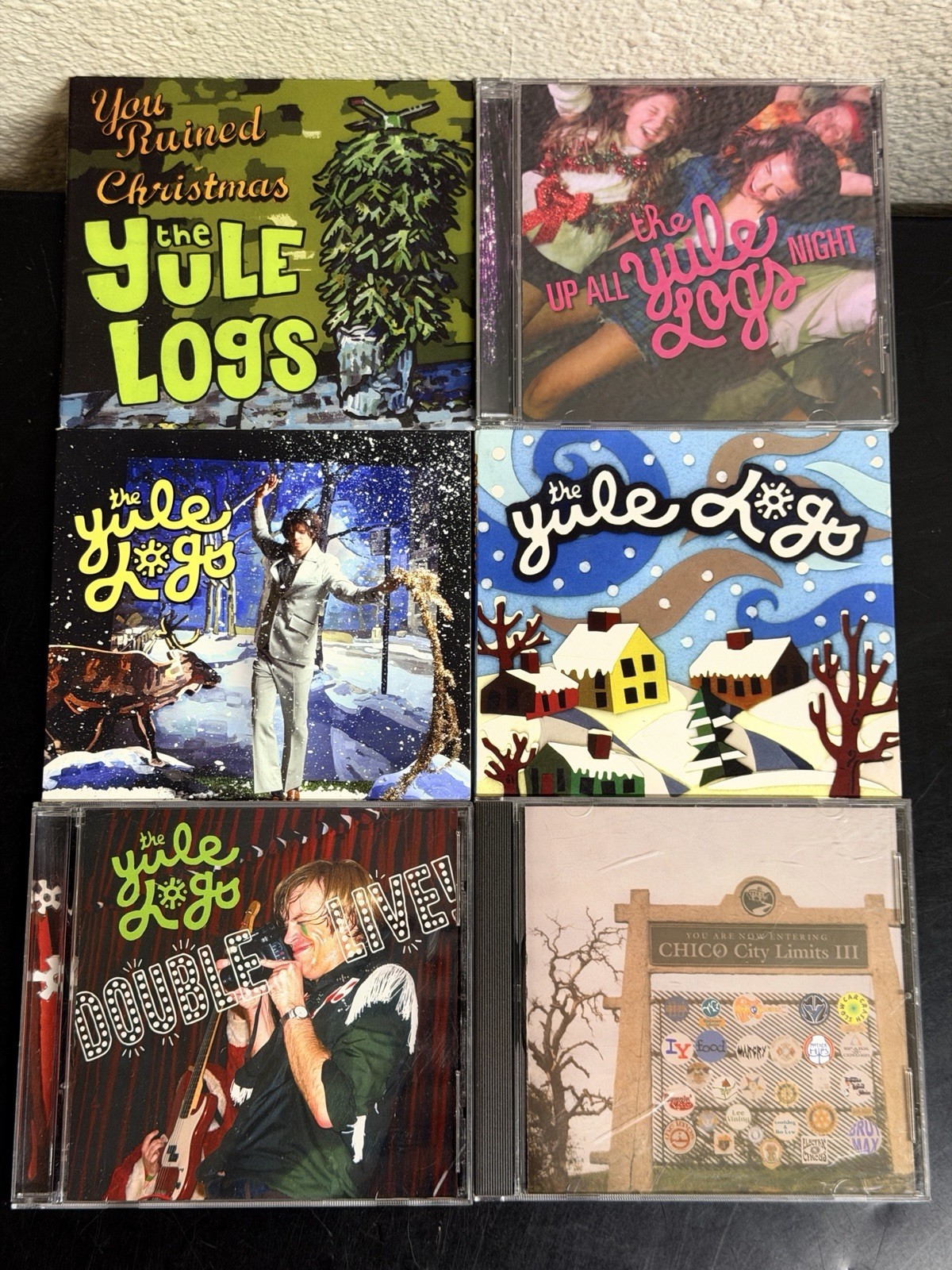 Quirky Indie Christmas Music THE YULE LOGS five CDs + Chico City Limits III Quirky Indie Christmas Music THE YULE LOGS five CDs + Chico City Limits III