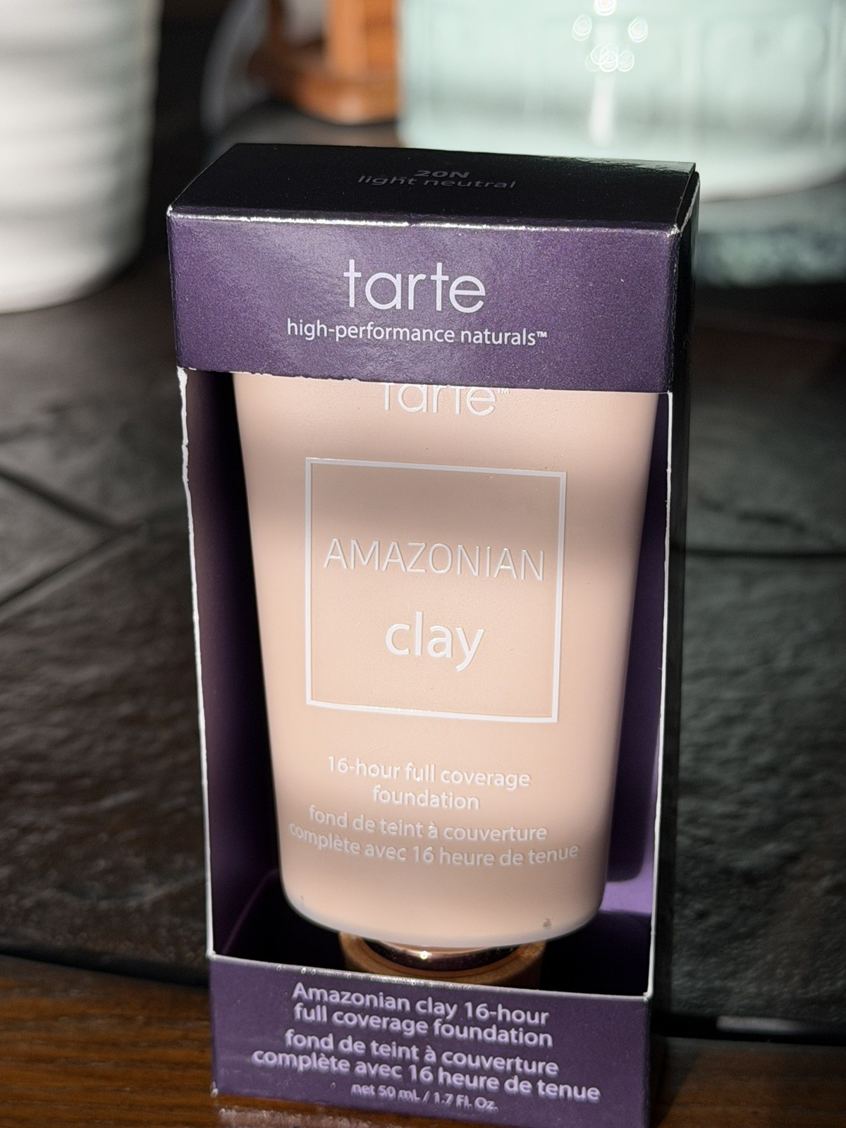 Tarte Amazonian Clay 16 Hour Full Coverage Foundation 20N Light Neutral 1.7 oz