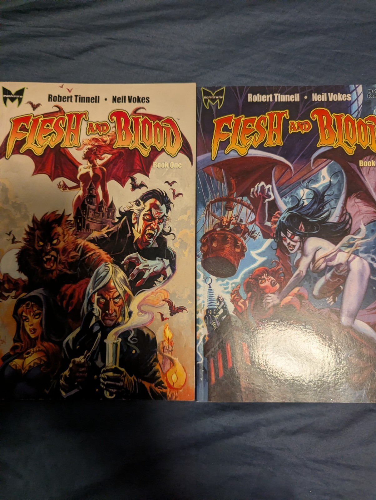 FLESH AND BLOOD (BOOK 1 & 2) By Robert Tinnell *Excellent Condition* FLESH AND BLOOD (BOOK 1 & 2) By Robert Tinnell *Excellent Condition*