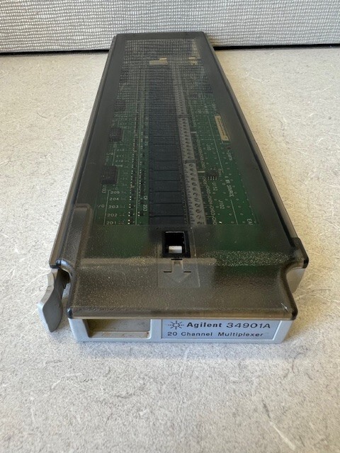 Agilent Keysight 34901A 20-Ch Multiplexer Module 34970A / 34972A 90 Day Warranty Agilent Keysight 34901A 20-Ch Multiplexer Module 34970A / 34972A 90 Day Warranty