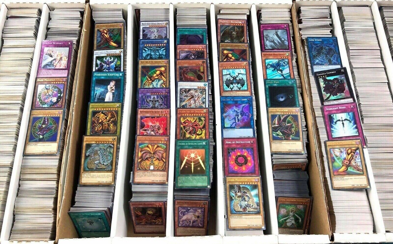 15K  YUGIOH CARDS PREMIUM COLLECTION LOT W/ 1000 HOLO FOILS