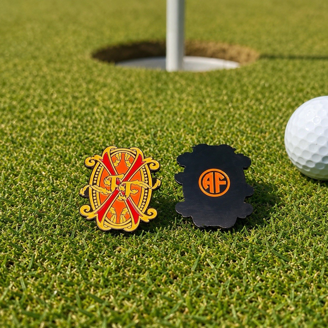 Arturo Fuente Opus X Golf Ball Marker 3D Cigar Magnetic Marker Made In USA Arturo Fuente Opus X Golf Ball Marker 3D Cigar Magnetic Marker Made In USA