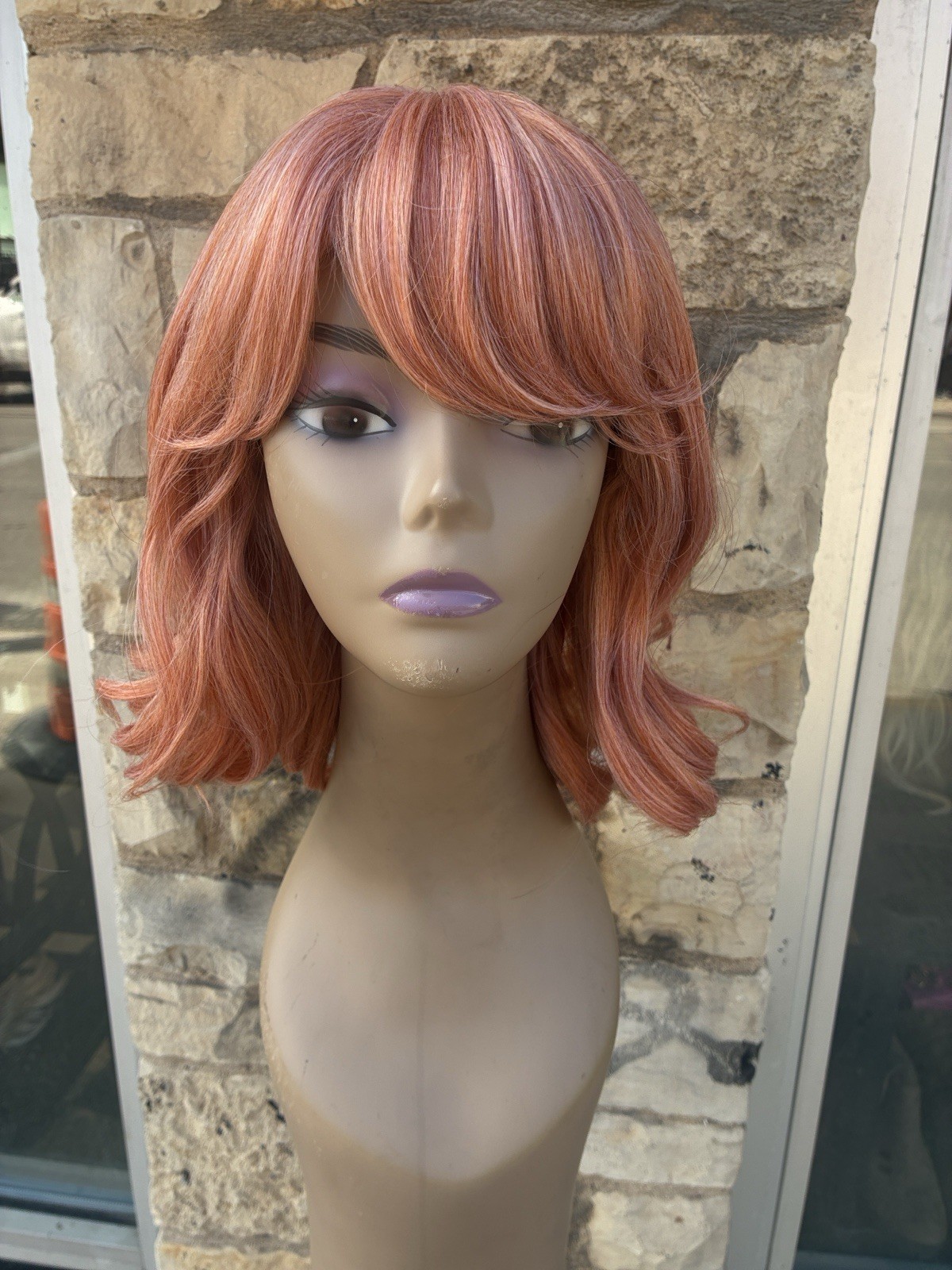 Beautiful pastel hair color like ice spice