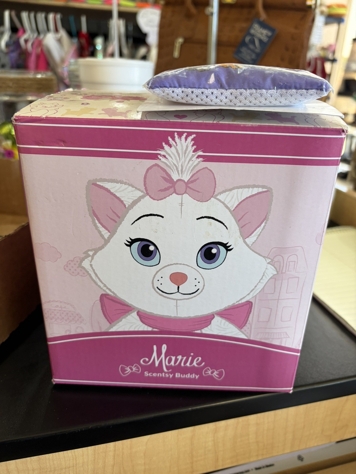 Scentsy Buddy Aristocats Marie + Absolutely Purr-Fect Scent Pak NEW