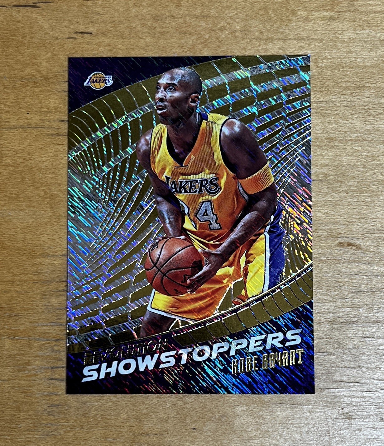 Kobe Bryant 2015-16 Panini Revolution Showstoppers #5 Los Angeles Lakers SP