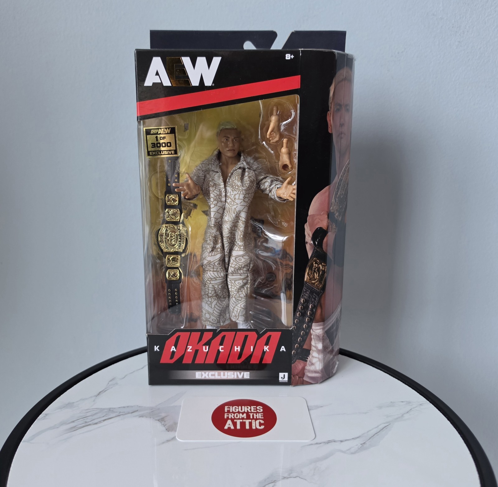 Kazuchika Okada Unrivaled AEW Shop Exclusive 1/3000 Kazuchika Okada Unrivaled AEW Shop Exclusive 1/3000