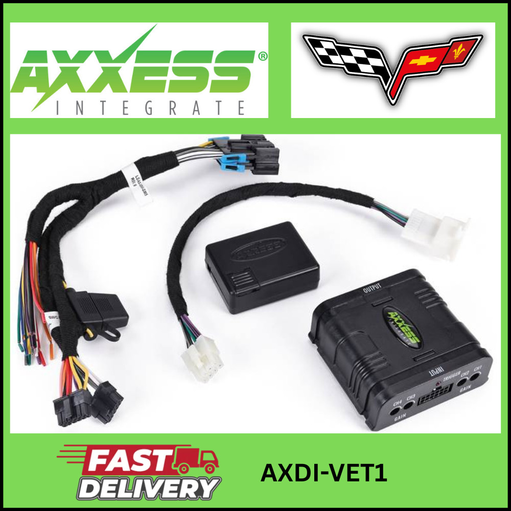 AXXESS AXDI-VET1 / 1997-2004 CHEVY CORVETTE RADIO REPLACEMENT INTERFACE **NEW** AXXESS AXDI-VET1 / 1997-2004 CHEVY CORVETTE RADIO REPLACEMENT INTERFACE **NEW**