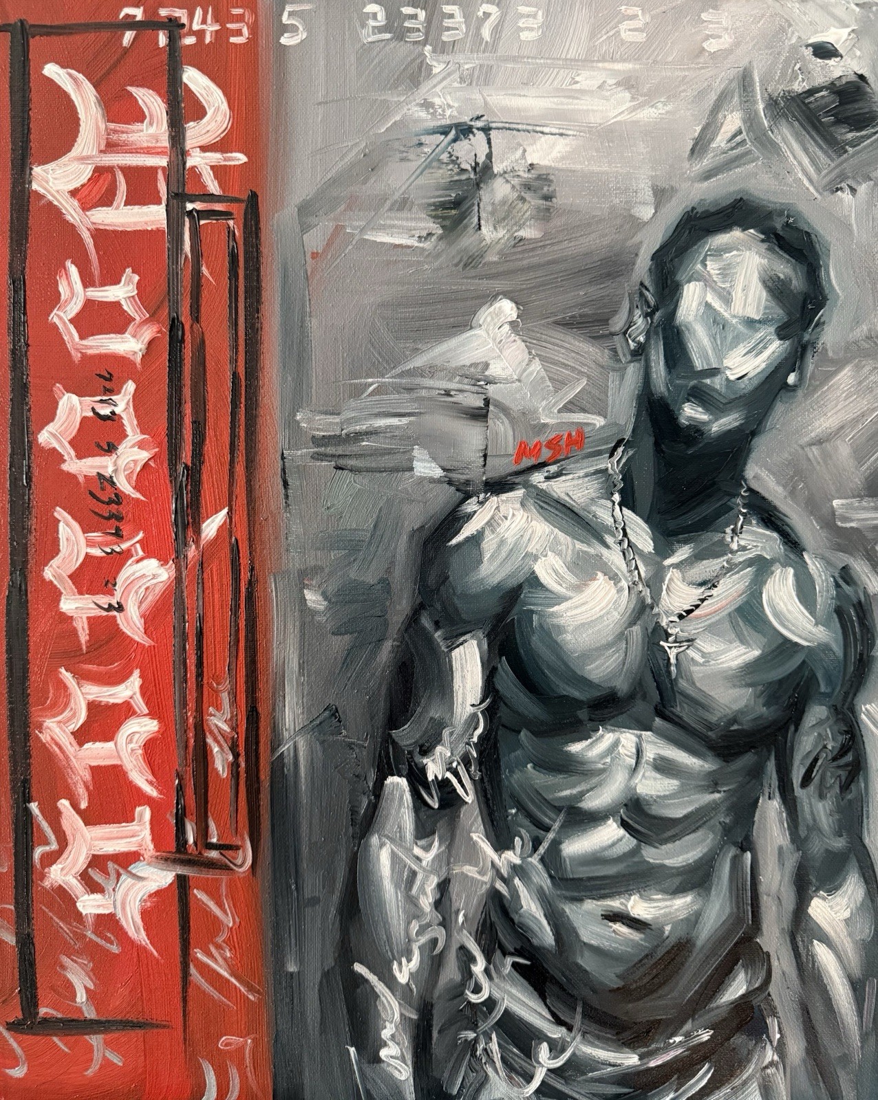 D’Angelo Voodoo Oil Painting D’Angelo Voodoo Oil Painting