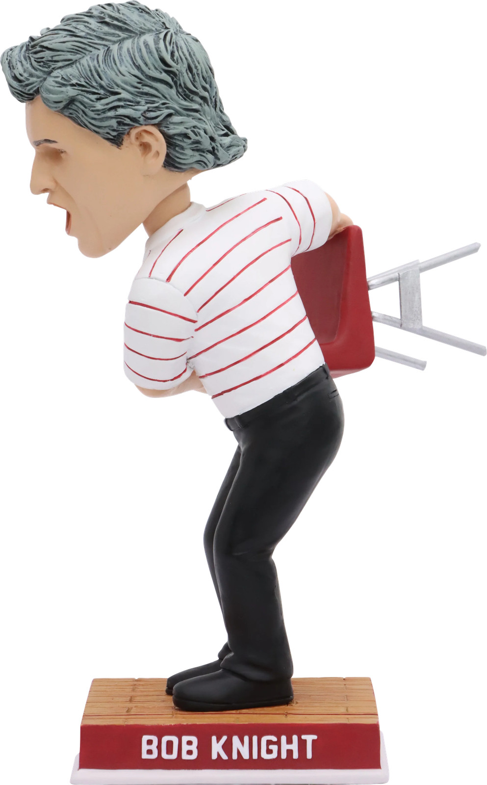 Bob Knight Indiana Hoosiers Throwing Chair Bobblehead NCAA College Bob Knight Indiana Hoosiers Throwing Chair Bobblehead NCAA College