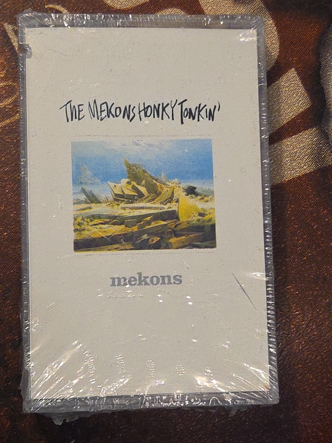 The Mekons – Honky Tonkin\' Sealed Cassette Saw-Cut Twin/Tone TTRC 87113 1987