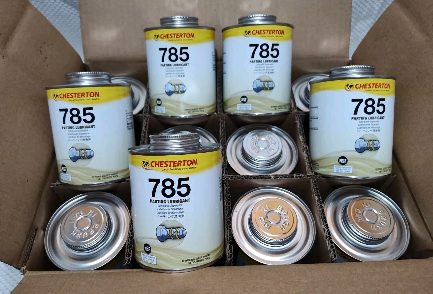 Case(12 Cans)🔥Chesterton 785 Industrial Parting Lubricant | 500g | Model 080747