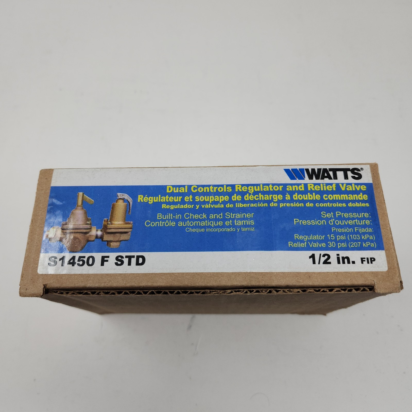 New Watts S1450 F STD 1/2