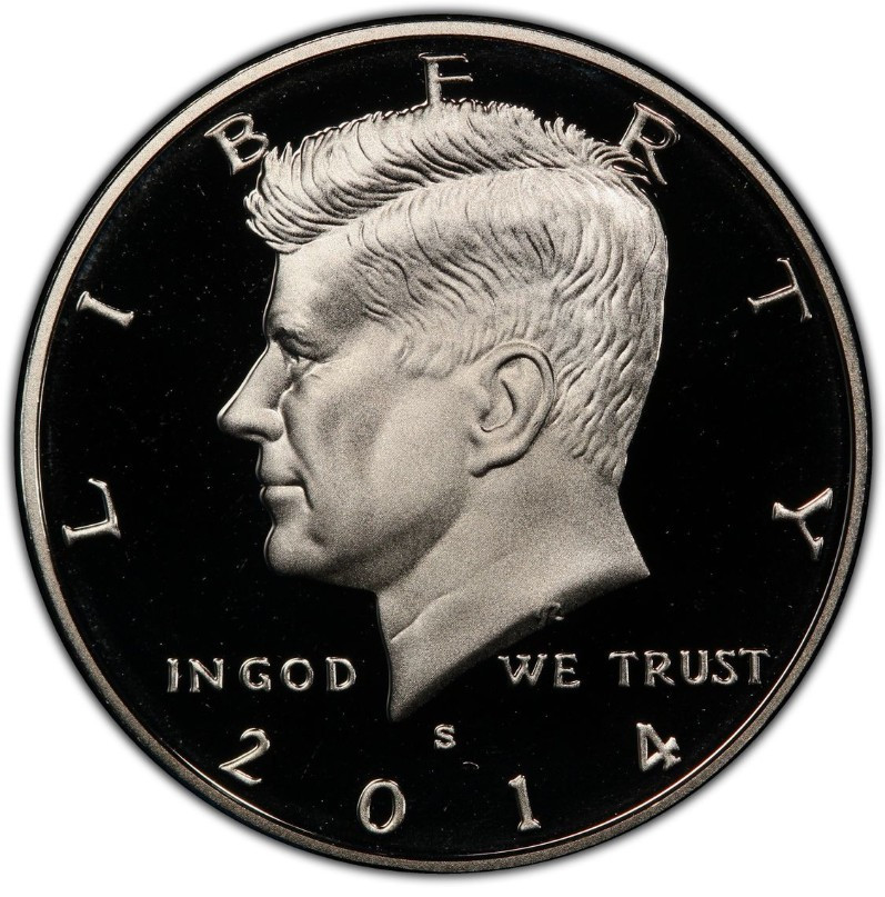2014-S Clad Proof Kennedy Half Dollar 50C